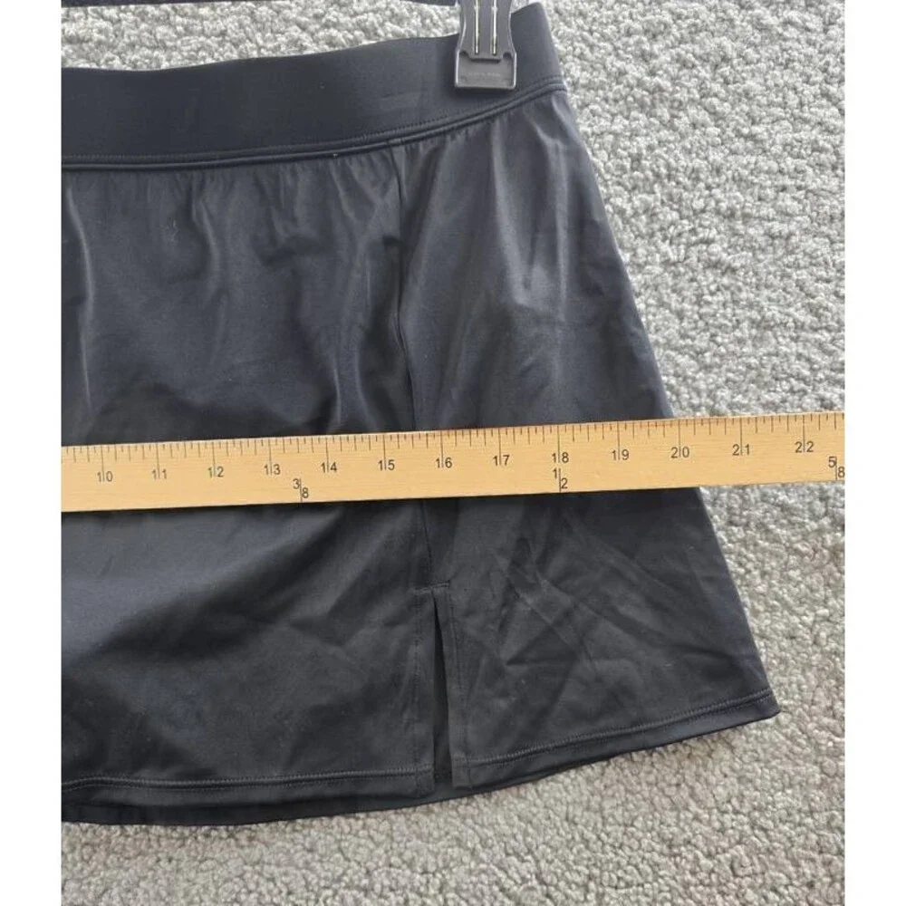 Swim Solutions Mix and Match Swim Skirt Women's 16 Black Elastic Waist Pull On